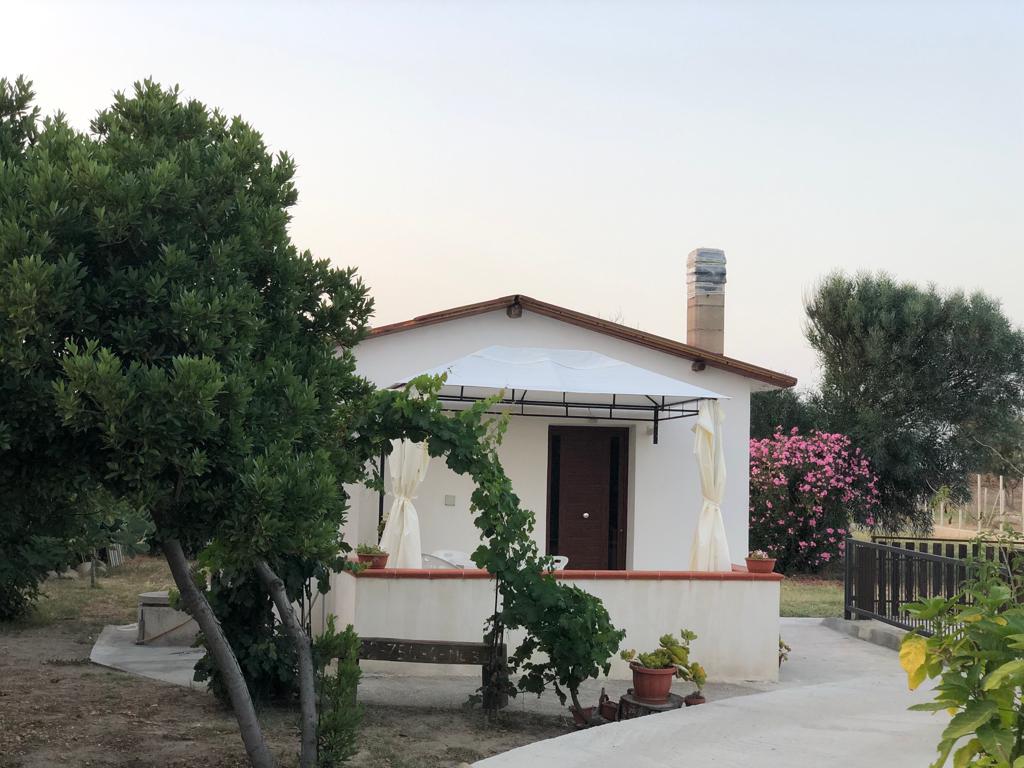 La villa al tramonto