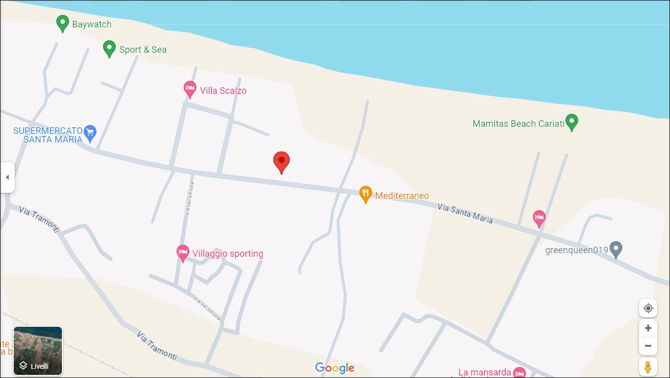 Posizione di Villa Franca sulla mappa